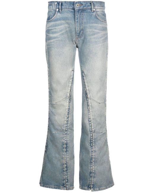 Jeans Dritti Hook And Eye di Y. Project in Blue