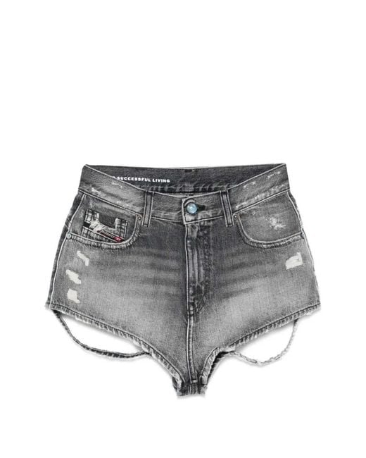 DIESEL Gray De-Lunar Calzoncini