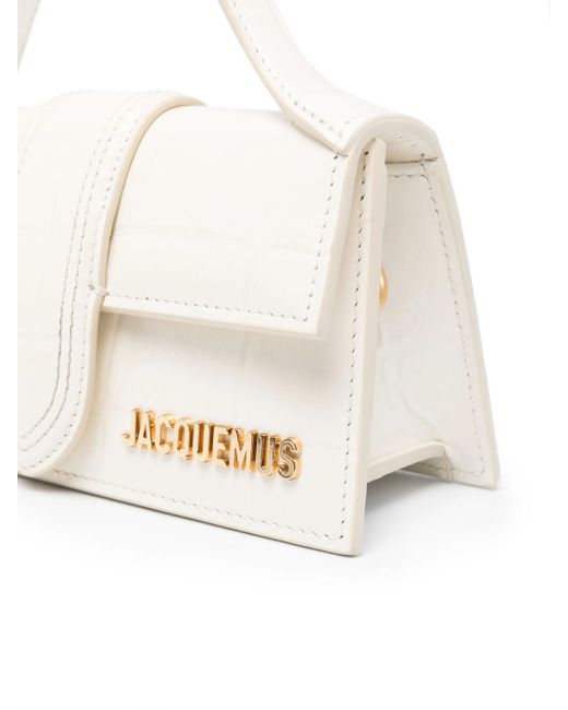 Jacquemus White Le Bambino Mini Leather Bag