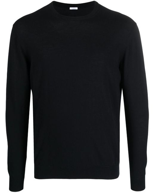 Malo Black Sweater for men