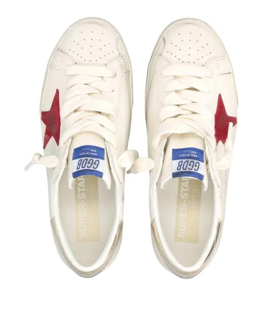 Golden Goose Deluxe Brand Pink Super Star Leather Upper Suede Star Laminated Heel for men