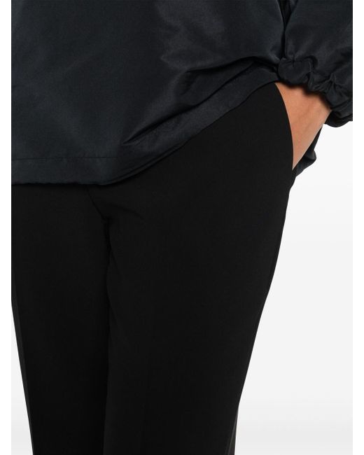 Moschino Black Trousers With Detail