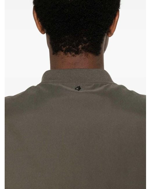 Montecore Green Zip-Up Bomber Jacket for men