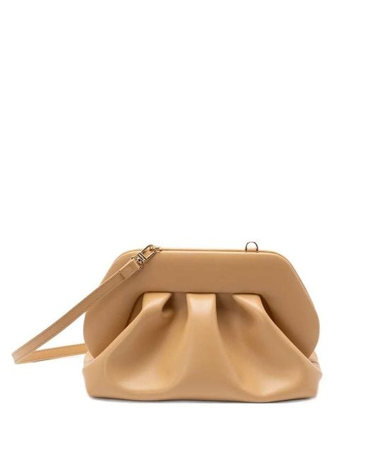 THEMOIRÈ Natural Pochette Media Bios Con Arricciatura
