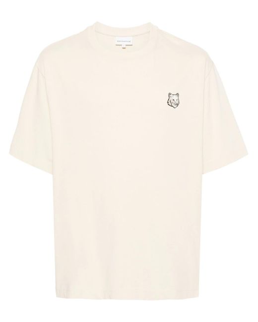 Maison Kitsuné Natural Bold Fox T-Shirt for men