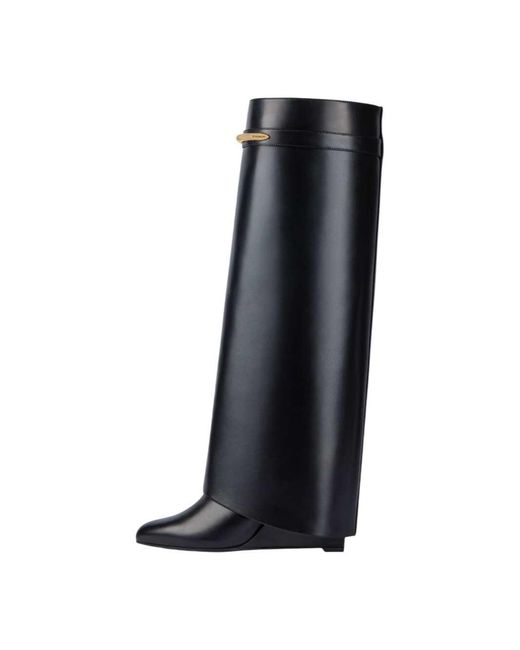 Givenchy Black Pointed-Toe Boots
