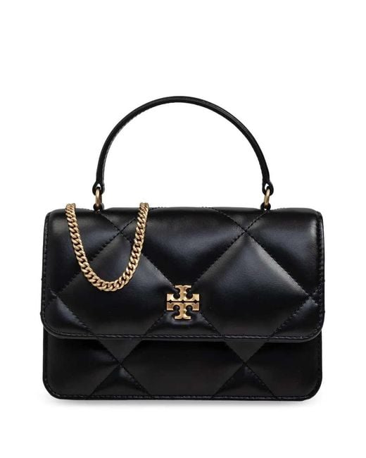 Tory Burch Black Kira Small Tote Bag