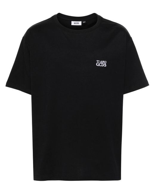 T-Shirt di Gcds in Black da Uomo