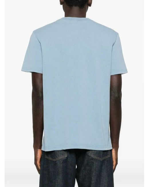 Isabel Marant Blue Honore T-Shirt With Graphic Print for men