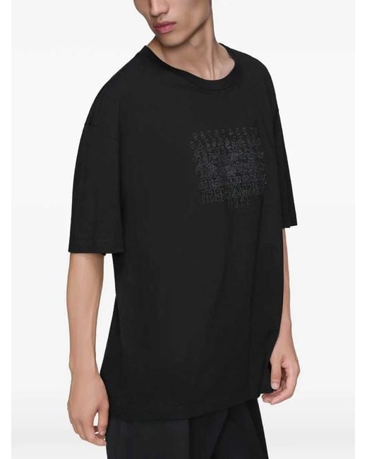 Maison Margiela Black T-Shirt for men