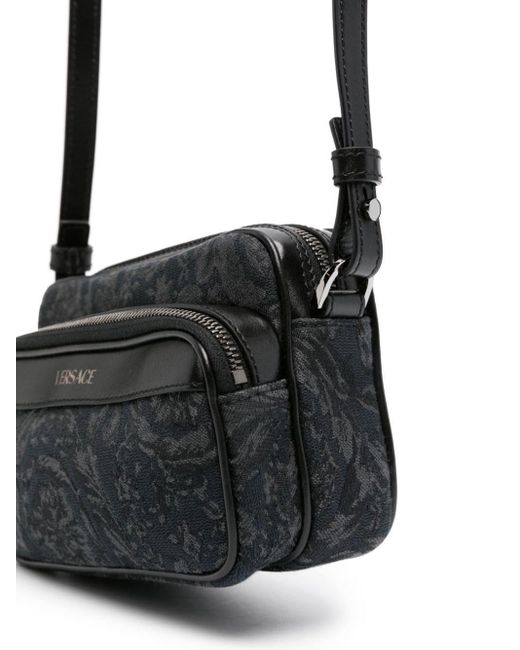 Versace Black Fabric S Bags for men