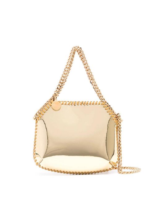Stella McCartney Natural Falabella Mini Shoulder Bag