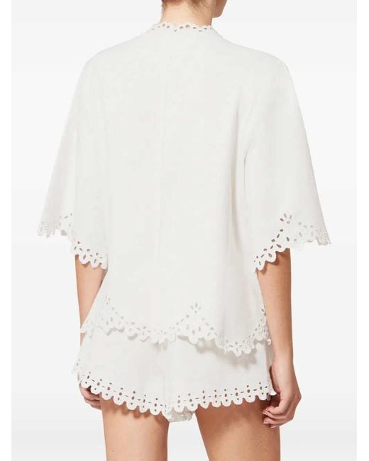 Isabel Marant White Cotton Top