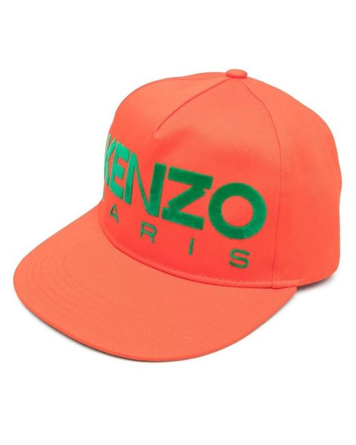 KENZO Pink Logo Baseball Cap for men