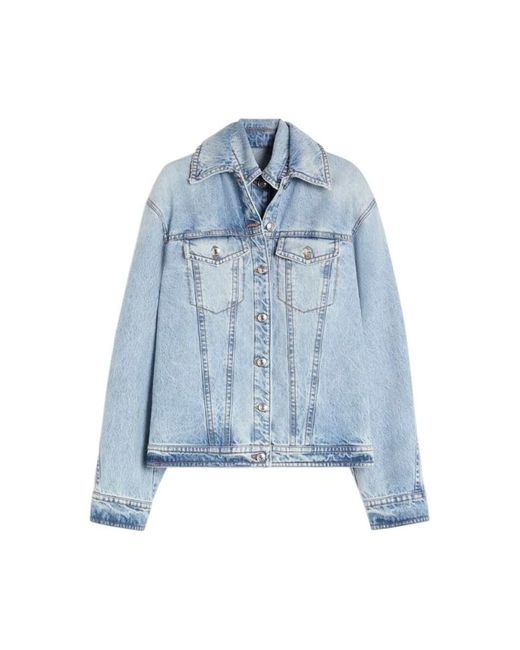 Sportmax Blue Two-Piece Denim Jacket
