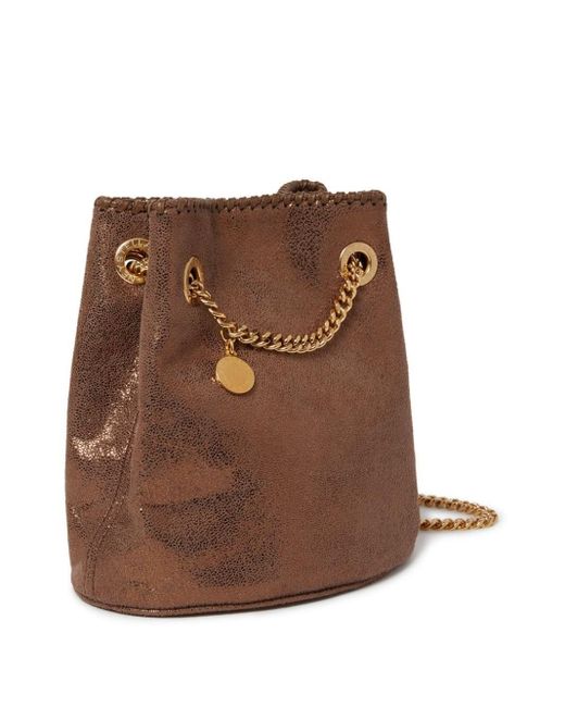Stella McCartney Brown Falabella Faux-leather Bucket Bag