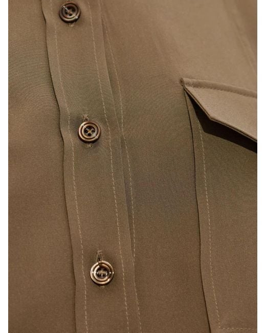 Tom Ford Green Silk Shirt