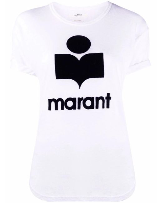 Isabel Marant White T-Shirt With Print
