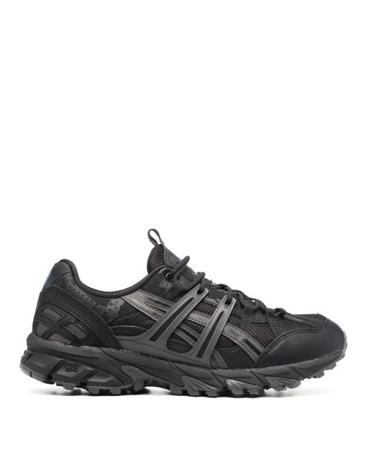 Asics Black Sneakers With Insert Design