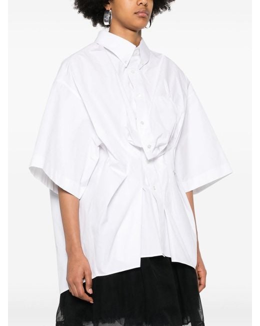Maison Margiela White Fitted Shirt