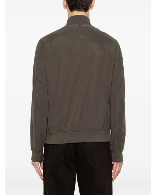 Montecore Brown Zip-Up Jacket for men