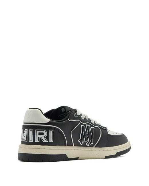Amiri White Newport Leather Sneakers for men