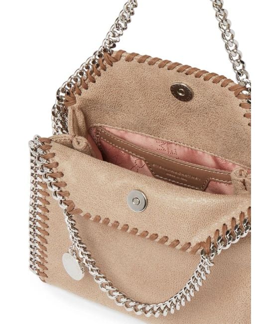 Stella McCartney Natural Tiny Falabella Tote Bag