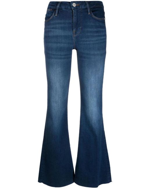 Jeans Lefra Le Easy Flare di FRAME in Blue