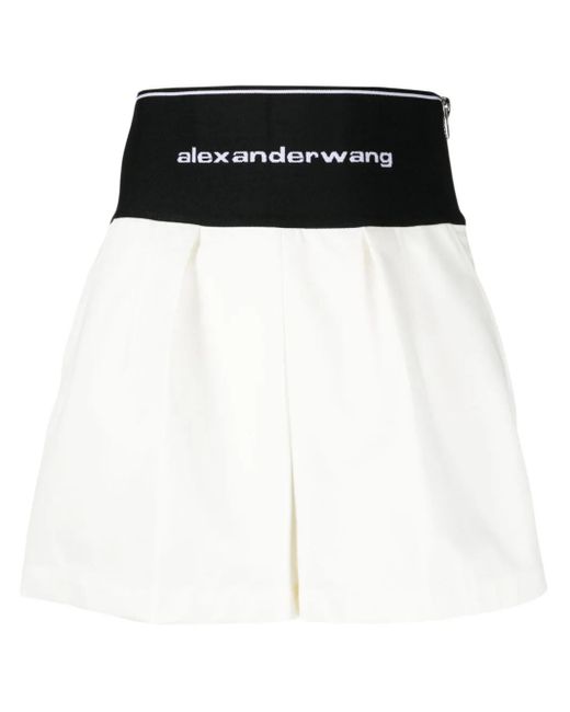 Alexander Wang Black Shorts With Print