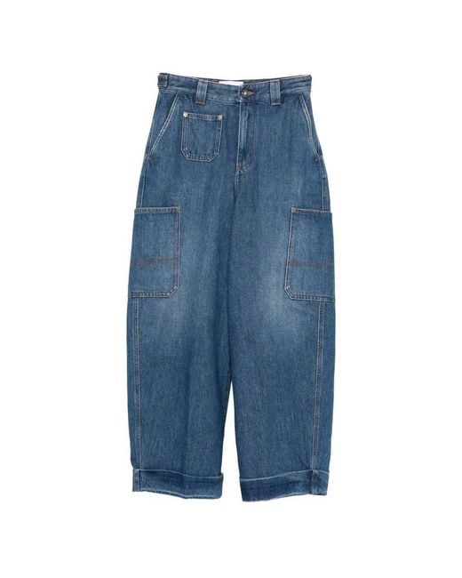 Givenchy Blue Cocoon Jeans