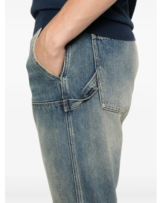 Eleventy Blue Tapered Jeans for men