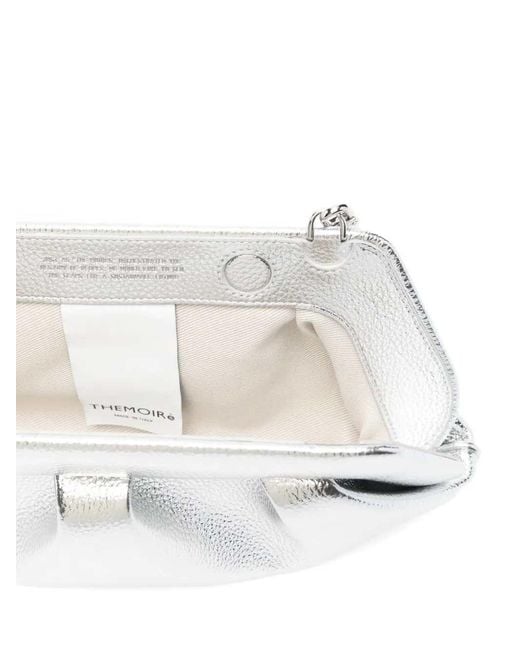 THEMOIRÈ White Bios Baguette Clutch