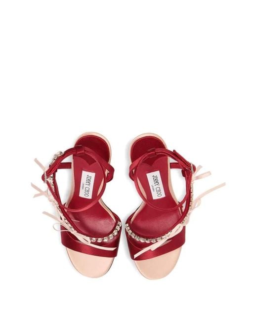 Jimmy Choo Multicolor Heeled Sandals "Lula"
