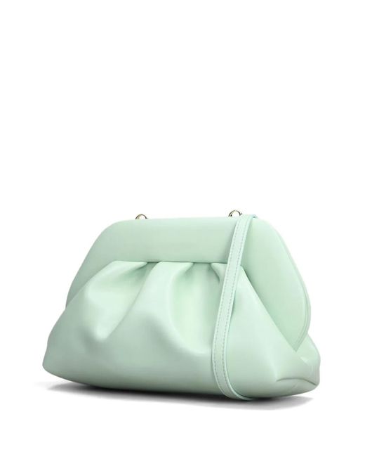 THEMOIRÈ Green Clutch Tia