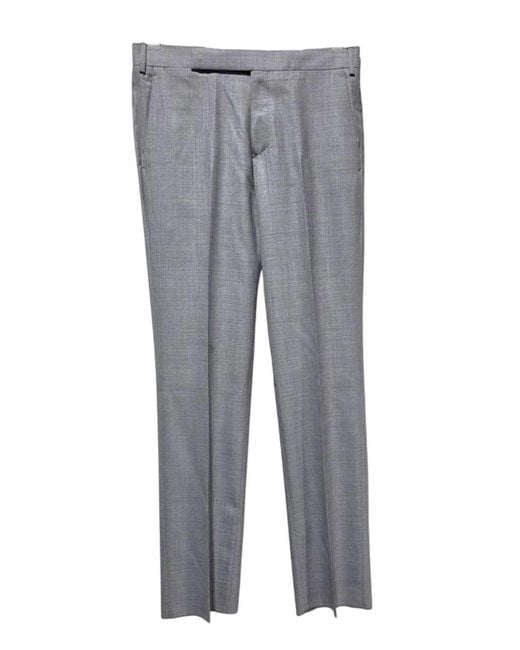 Lardini Gray Attitude Drop Regular Pants for men