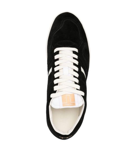 Tom Ford Black Two-Tone Sneakers for men