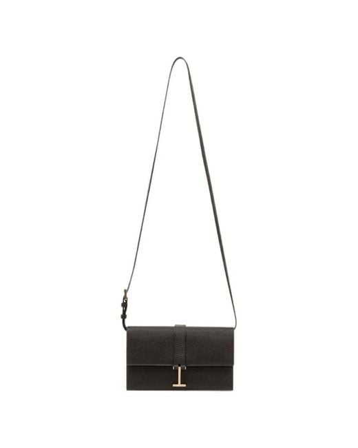 Tom Ford Black T-Clasp Wallet