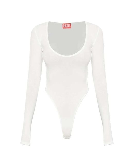DIESEL White T-Bodysuit