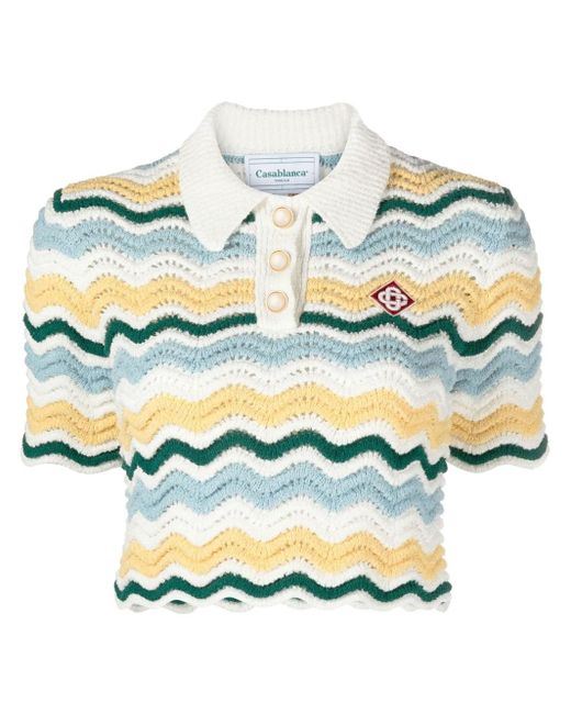 Casablancabrand Multicolor Polo Shirt