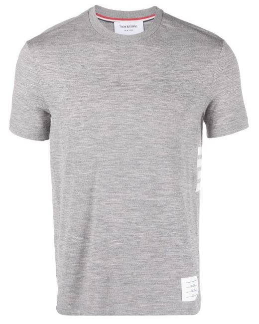 Thom Browne Gray T-shirts And Polos for men
