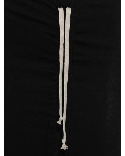 Rick Owens Black Long Skirt