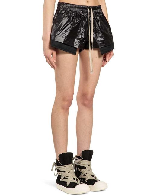 Rick Owens Black Drawstring Boxers