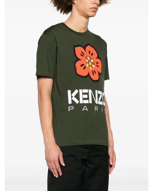 KENZO Green Boke Flower T-shirt for men