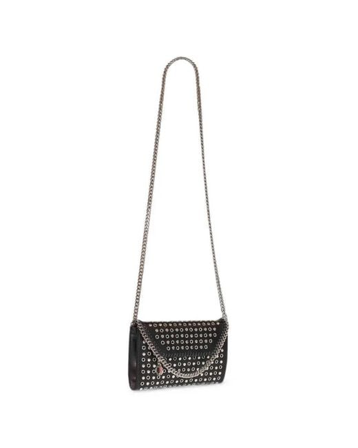 Stella McCartney White Falabella Wallet With Chain