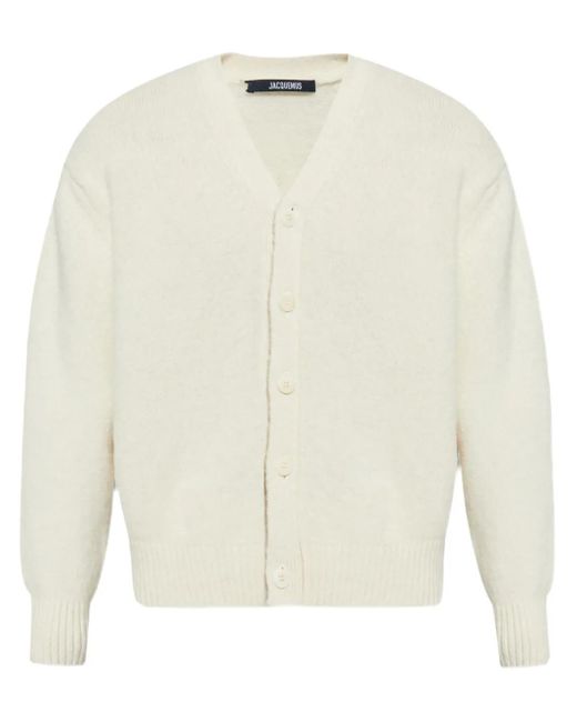 Jacquemus White Cardigan The for men