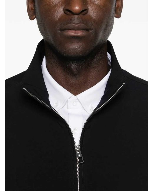 Montecore Black Zip-Up Jacket for men