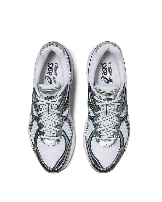 Asics White Sneakers With Insert Design