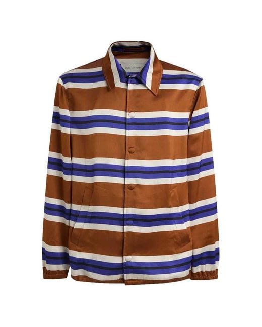 Dries Van Noten Blue Jacket 00560-Vorries 3179 M.W. Jacket