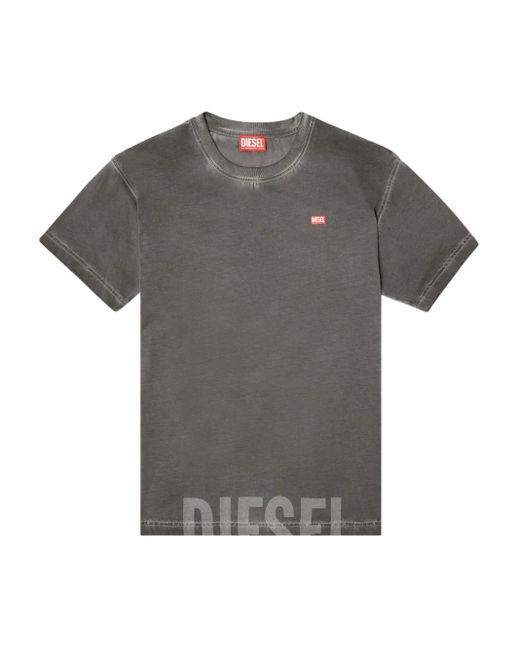 DIESEL Gray Cross Swimsuit for men