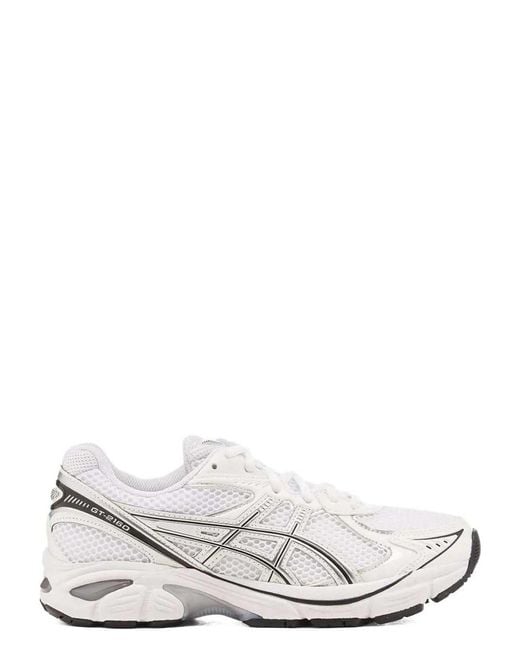 Asics White Gt-2160 Mesh Sneakers